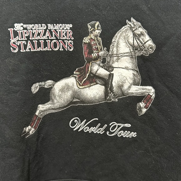 LIPIZANNER WORLD TOUR HOODIE. XL. BLACK - Picture 9 of 9